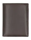 Comme Des Garçons Wallet Classic Cardholder In Burgundy