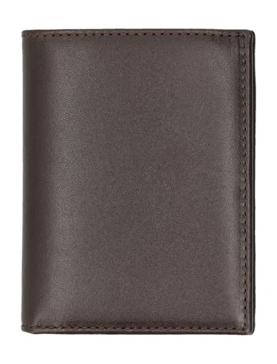 Comme Des Garçons Wallet Classic Cardholder In Burgundy
