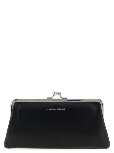 Comme Des Garçons Wallet 'classic Clasp' Purse In Black