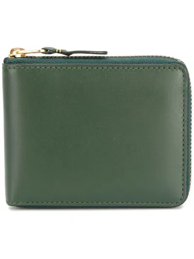 Comme Des Garçons Wallet "classic Leather Line 110x85 Mm" Wallet In Green