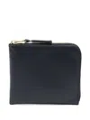 Comme Des Garçons Wallet Classic Leather Line Wallet In Blue