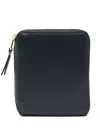 Comme Des Garçons Wallet "classic Leather Line 125x105 Mm" Wallet In Blue