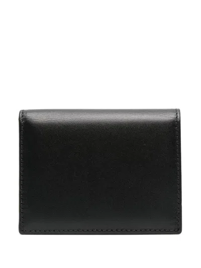 Comme Des Garçons Wallet "classic Leather Line A 70x105 Mm" Wallet In Black