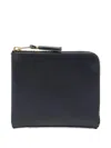 Comme Des Garçons Wallet Classic Leather Line Wallet In Blue