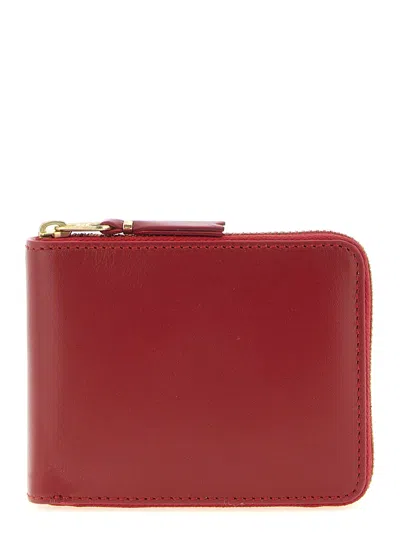 Comme Des Garçons Wallet Classic Leather Line Wallet In Red