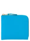 Comme Des Garçons Wallet Classic Line - Sa3100 In Light Blue
