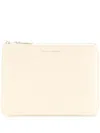 Comme Des Garçons Beige Classic Group Wallet