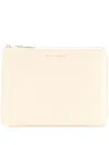 Comme Des Garçons Beige Classic Group Wallet In White