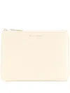 Comme Des Garçons Beige Classic Group Wallet In White
