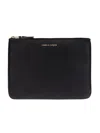 Comme Des Garçons Wallet Classic Line In Black