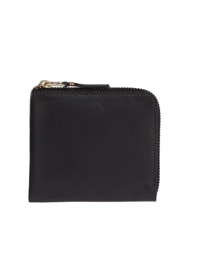 Comme Des Garçons Wallet Classic Line In Black