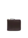 Comme Des Garçons Wallet Classic Line Wallet In Brown