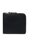 Comme Des Garçons Comme Des Garcons Wallet Mini Zip Wallet In Black