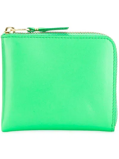 Comme Des Garçons Wallet Classic Line Wallet In Green