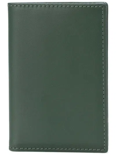 Comme Des Garçons Wallet Classic Plain Wallet In Green