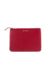 Comme Des Garçons Woman Pouch Brick Red Size - Cow Leather