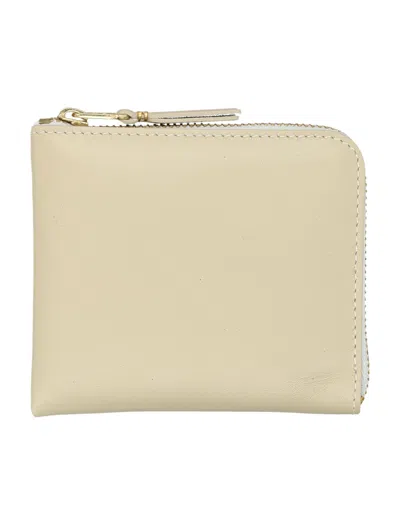 Comme Des Garçons Wallet Classic Zip Wallet In Yellow