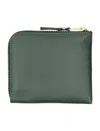 Comme Des Garçons Wallet Classic Zip Wallet In Gray