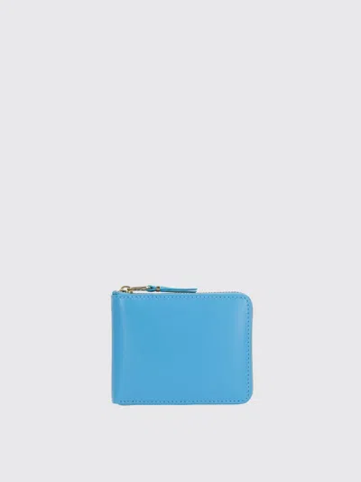 Comme Des Garçons Wallet Comme Des Garcons Men Color Blue