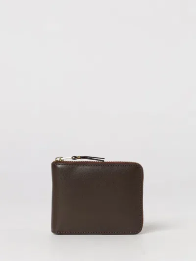 Comme Des Garçons Wallet Men  In Brown
