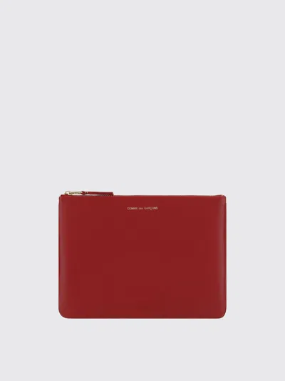 Comme Des Garçons Portafoglio Comme Des Garcons Uomo Colore Rosso In Red