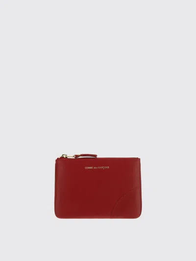 Comme Des Garçons Portafoglio  In Pelle In Red
