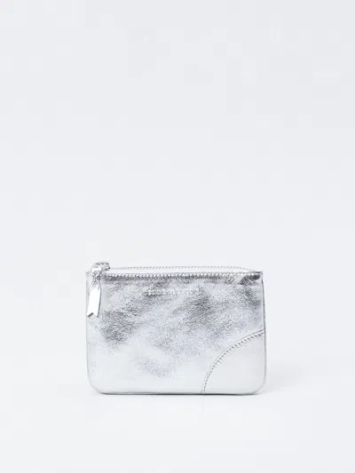 Comme Des Garçons Wallet Comme Des Garcons Men Color Silver In White