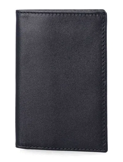 Comme Des Garçons Wallet  Wallet Leather Bifold Wallet In Black