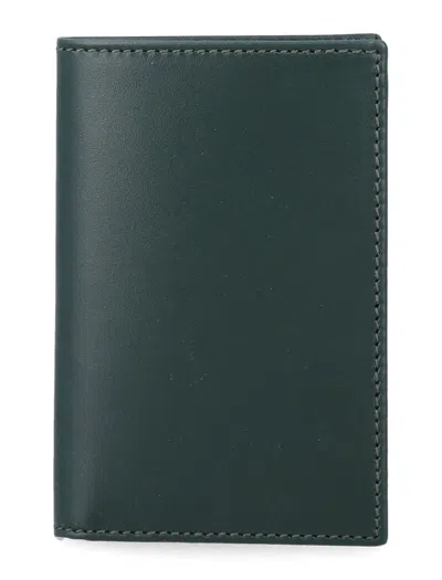 Comme Des Garçons Wallet  Wallet Leather Bifold Wallet In Green