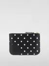 Comme Des Garçons Comme Des Garcons Wallet Polka Dot Wallet In Schwarz