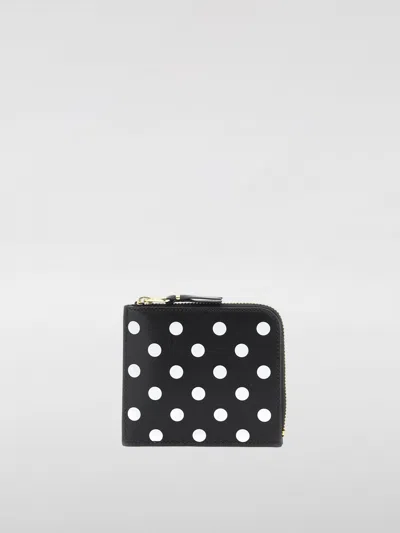 Comme Des Garçons Polka Dot Wallet Wallets Black In Schwarz