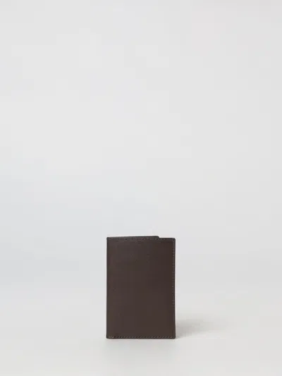 Comme Des Garçons Wallet Leather Wallet In Brown
