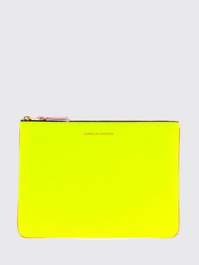 Comme Des Garçons Wallet  Wallet Men Color Multicolor In Yellow