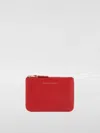 Comme Des Garçons Comme Des Garcons Wallet Glossy Patent Leather In Orange
