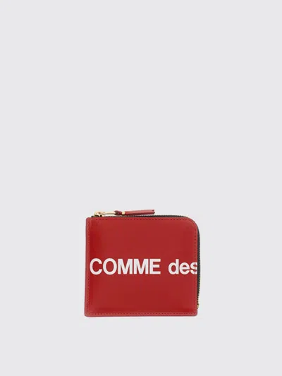 Comme Des Garçons Wallet  Wallet Men Color Red