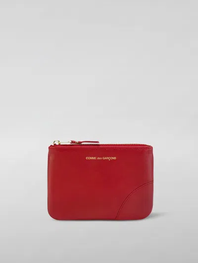 Comme Des Garçons Wallet  Wallet Men Color Red