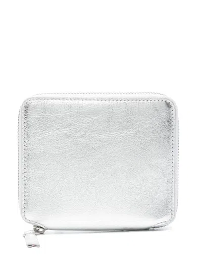 Comme Des Garçons Wallet Comme Des Garcons Wallets In Calfskin In White
