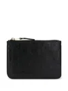 Comme Des Garçons "embossed Logotype" Pouch Accessories