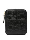 Comme Des Garçons Wallet "embossed Logotype" Wallet