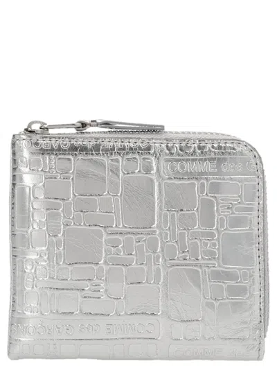 COMME DES GARÇONS COMME DES GARÇONS WALLET 'EMBOSSED LOGOTYPE' WALLET