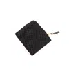 Comme-des-garcons-wallet Fat Tortoise Wallet In Black In Nero