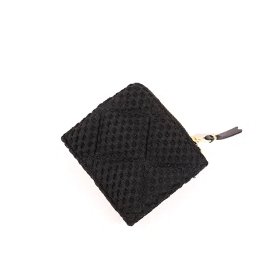 COMME-DES-GARCONS-WALLET FAT TORTOISE WALLET IN BLACK