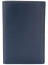Comme Des Garçons Classic Bi-fold Wallet With Card Slots In Blue