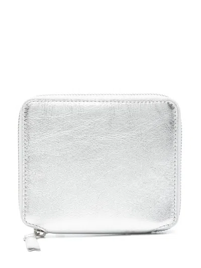 Comme Des Garçons Wallet "gold And Silver 125x105 Mm" Wallet