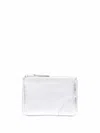Comme Des Garçons Wallet "gold And Silver" Pouch