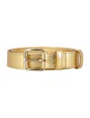 Comme Des Garçons Adjustable Gold Leather Belt