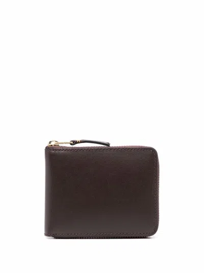 Comme Des Garçons Balenciaga Grained Leather Wallet