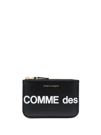 Comme Des Garçons Wallet Huge Logo Pouch