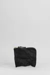 Comme Des Garçons Wallet In Black Leather In Black