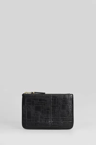 Comme Des Garçons Wallet In Black Leather